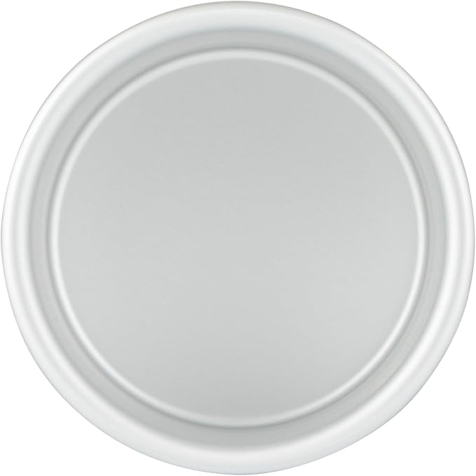 Restaurantware-Met Lux 4 x 3 Inch Straight-Sided Baking Tins, 12 Round Cake Pans - Oven-Ready, Freezable, Anodized Aluminum Round Baking Pans, Greaseproof, For Layer Birthday Cakes