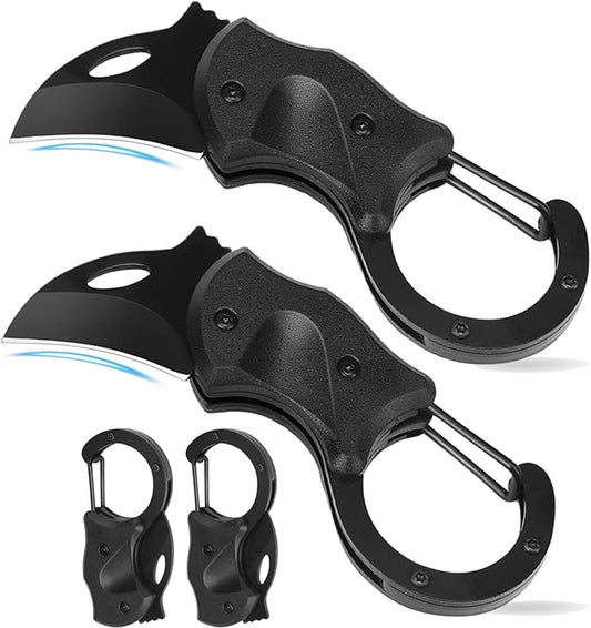 2 Pack Small Pocket Knife Fathers Mothers Dad Mom Day Gifts for Men Women from Daughter Wife Husband Son, EDC Knives Anniversary Birthday & Christmas Gifts for Him Her, Cool Gadgets Stocking Stuffers