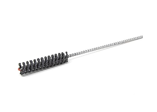 Brush Research BC1280 FLEX-HONE®, 1/2" (12.7mm) Diameter, 80 Grit, Silicon Carbide, for Mild Steel, Stainless Steel, Cast Iron and Softer Ferrous Materials