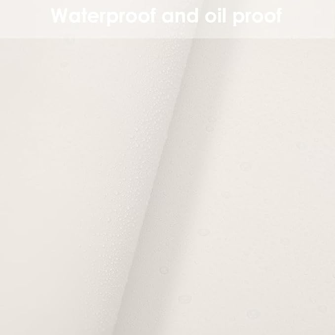 Leather Dresser Cover,1.8mm Thick,14x90 Inch,Dresser Protector Top,Dresser Top Protector,Dresser Cover Top,Dresser Top Cover,Dresser Cover Top for Bedroom.(White+White,14x90)