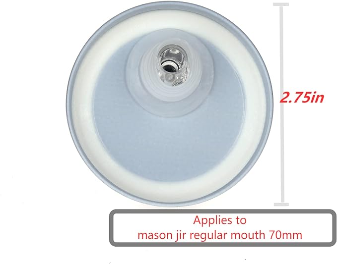 Mason Jar Pour Spouts. free flow Mason Jar Pour Spouts, mason jar for spout regular mouth size 70mm dispenser germination cover. Suitable for any liquid. Leak-Proof 10-Pack + 20 Black Lid Caps (10