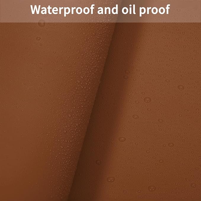 Table Pads for Dining Room Table for Dining Room Table - Can Be Used On Both Sides Waterproof and Easy to Clean Good Flatness Used for Dining Table(Brown+Gray 46x72)