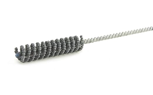 Brush Research BC12M24 FLEX-HONE®, 0.472" (12mm) Diameter, 240 Grit, Silicon Carbide, For Mild Steel, Stainless Steel, Cast Iron and Softer Ferrous Materials