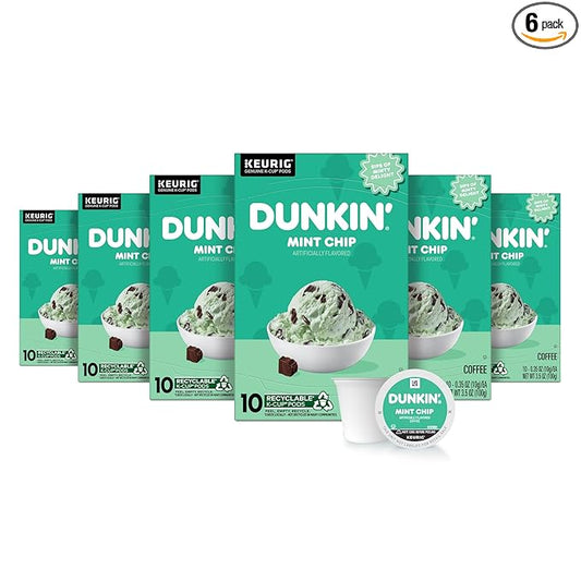 Dunkin’ Mint Chip 10ct K-Cup (Pack of 6)