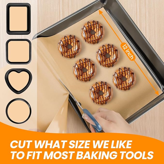 Silicone Baking Mat Roll- Non Stick Best German - Heat Resistant Silicone Pastry Mat for Baking, Non-slip Macaron Baking Mat, Freeze Dryer Mat for Making Cookie Pie Bread Pizza