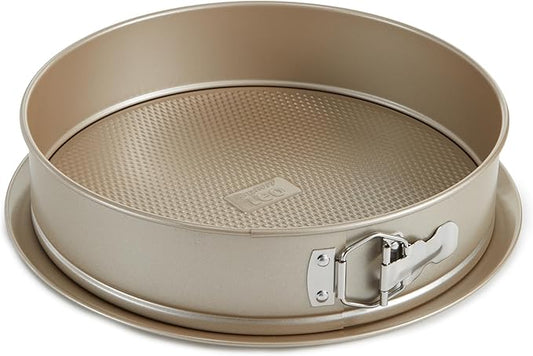 Berghoff Balance Nonstick Springform Cake Pan 11" x 11" x 2.25", Removable Bottom, Lightweight Carbon Steel, Ferno-Green, Non-toxic Coating Bakeware, Leakproof, Oven Safe Up To 450°F