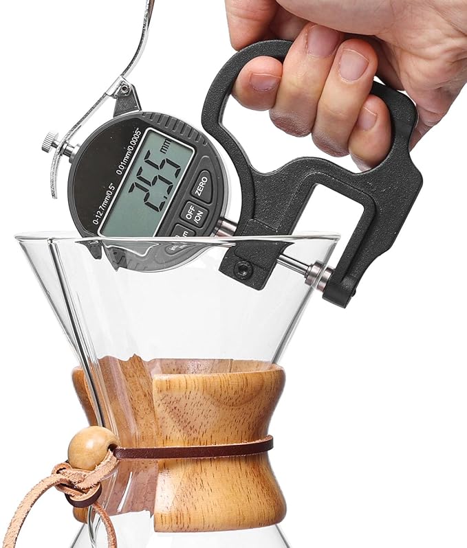 Pour Over Coffee Maker 14 OZ, 4 Cup Borosilicate Glass Drip Coffee Maker with Reusable Stainless Steel Filter and Cork Grip for Home Café 400 ML