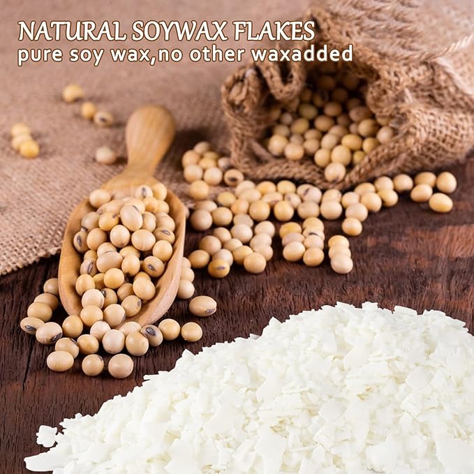 10 lb Soy Wax DIY Candle （Flakes & Soft）,Natural Soy Wax Candle
