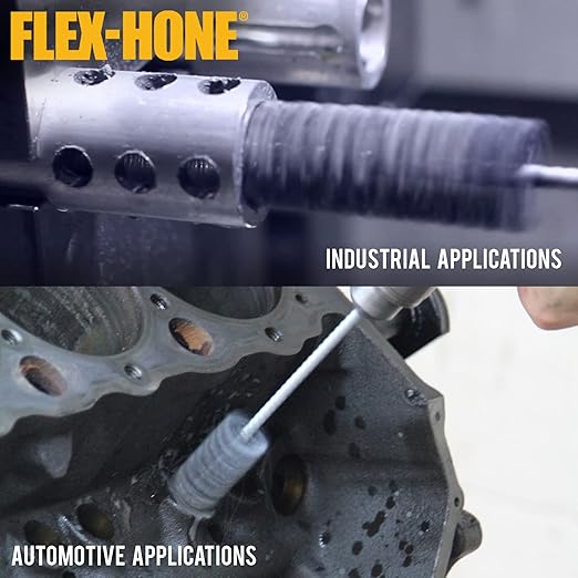 Brush Research BC27812 FLEX-HONE®, 2-7/8" (73mm) Diameter, 120 Grit, Silicon Carbide, For Mild Steel, Stainless Steel, Cast Iron and Softer Ferrous Materials