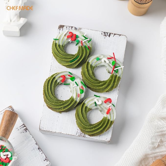 CHEFMADE Sheet Pan, Nonstick 17-Inch Rimmed Cookie Sheet for Baking, Baking Sheet Bakeware for Oven （Green）