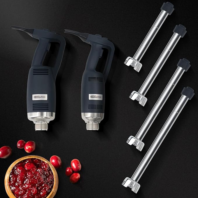 Commercial Immersion Blender, 500W Heavy Huty Hand Blender, With 20 Inch Detachable Shaft, 48 Gallons Capacity, Professional Industrial Grade Commercial Hand Mixer.