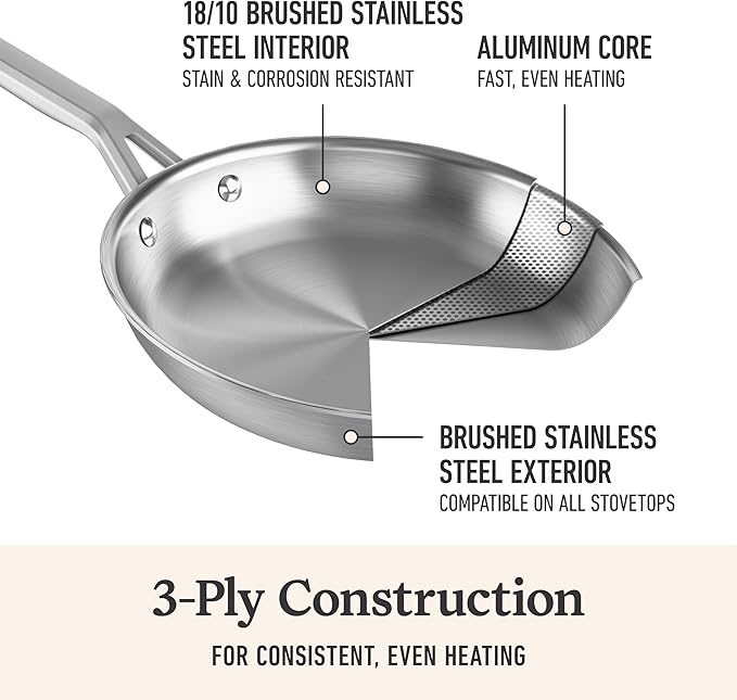 Calphalon Stainless Steel 6-Piece Cookware Set