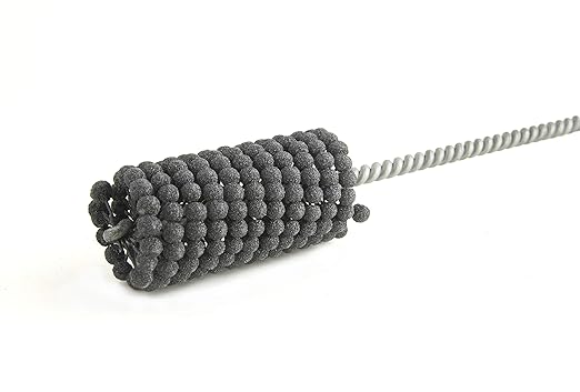 Brush Research BC11812 FLEX-HONE®, 1-1/8" (28.6mm) Diameter, 120 Grit, Silicon Carbide, For Mild Steel, Stainless Steel, Cast Iron and Softer Ferrous Materials