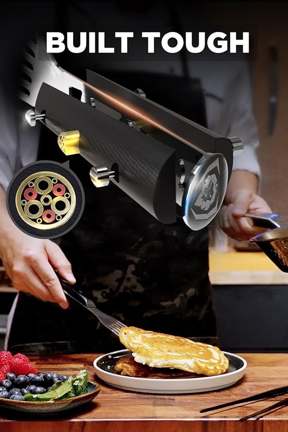 DALSTRONG Chef Tweezers Professional & Fish Spatula- 12" high-precision Tweezer Tongs for Cooking + 7.5” Stainless Steel Fish Spatula - Plating, Multi-use