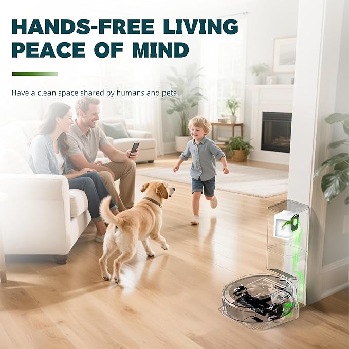24 Pack Upgraded ‌Vacuum Bags Replacement Compatible with iRobot Roomba i7, i7+, i3, i3+, i1+, i4, i4+, i6, i6+,j6,j7,j7+, i8, i8+,s9, s9+, i & s & j Series Clean Base Automatic Dirt Disposal Bags