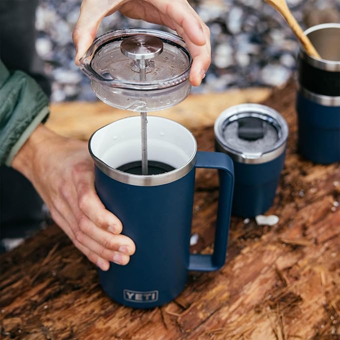YETI Rambler 64 oz. French Press Coffee Maker, Key Lime