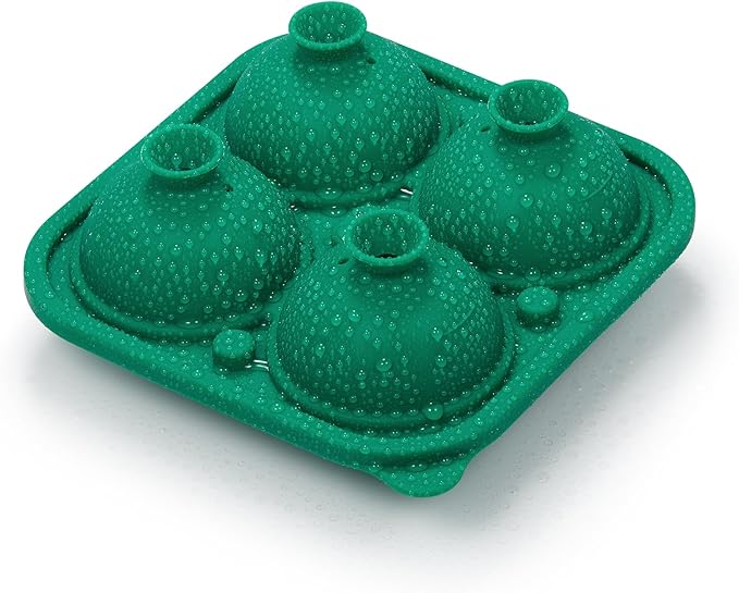 Novelty Golf Gifts Ball Ice Maker Mold, 2.2" Large Sphere Round Ice Cube Mold for Cocktails, Whiskey, Bourbon, Fun Shapes Big Whiskey Ice Cube Mold Gifts