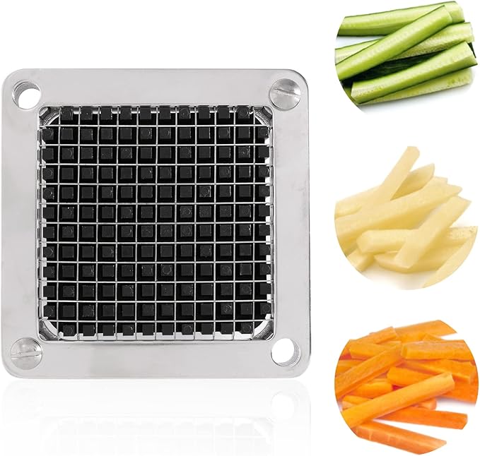 Replacement Chopper 1/4" Blade Commercial Vegetable Chopper Dicer Stainless Steel Blade for Fruit Cutting Machine Tomato French Fries Cutter