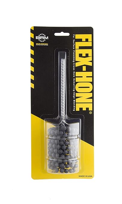 Brush Research BC17818 FLEX-HONE®, 1-7/8" (47.6mm) Diameter, 180 Grit, Silicon Carbide, For Mild Steel, Stainless Steel, Cast Iron and Softer Ferrous Materials
