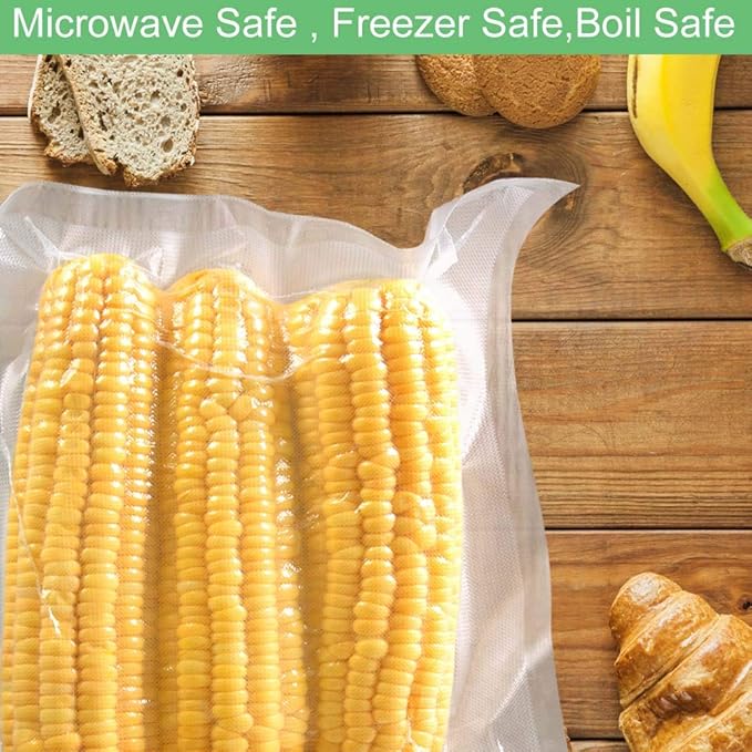 O2frepak 200 Quart Size 8" x 12" 4mil Thick Vacuum Sealer Bags with BPA Free and Puncture Prevention,Vacuum Seal Freezer Bags,Great for Sous Vide Vaccume Sealer PreCut Bags