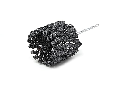 Brush Research BC30020 FLEX-HONE®, 3" (76.2mm) Diameter, 20 Grit, Silicon Carbide, for Mild Steel, Stainless Steel, Cast Iron and Softer Ferrous Materials