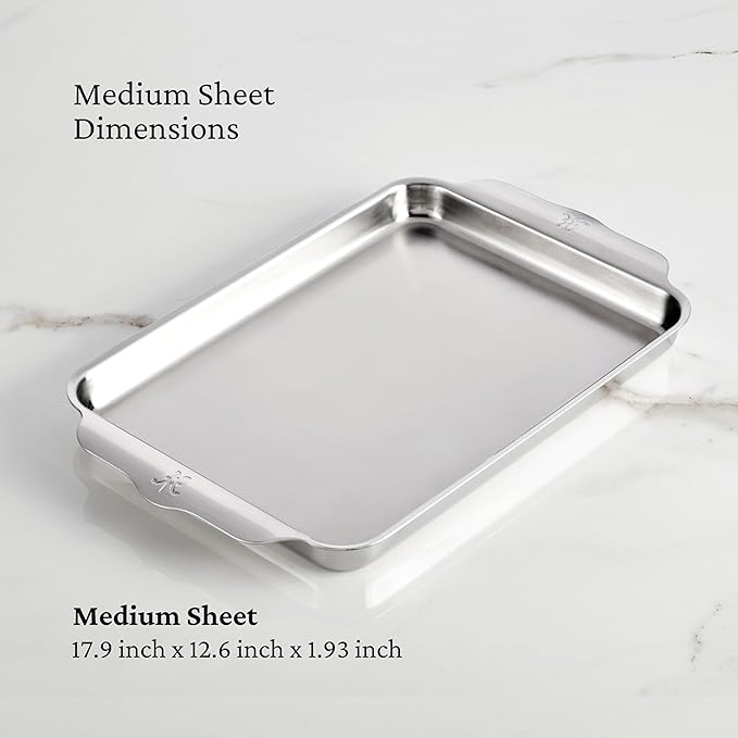 Hestan Provisions OvenBond – 12" x 15" Tri-ply Medium Sheet Pan