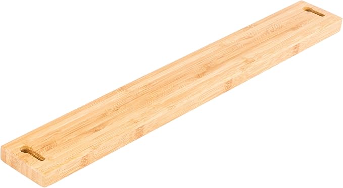 Mercer Culinary Magnetic Bar, 18 x 2-3/8 x 3/4, Bamboo