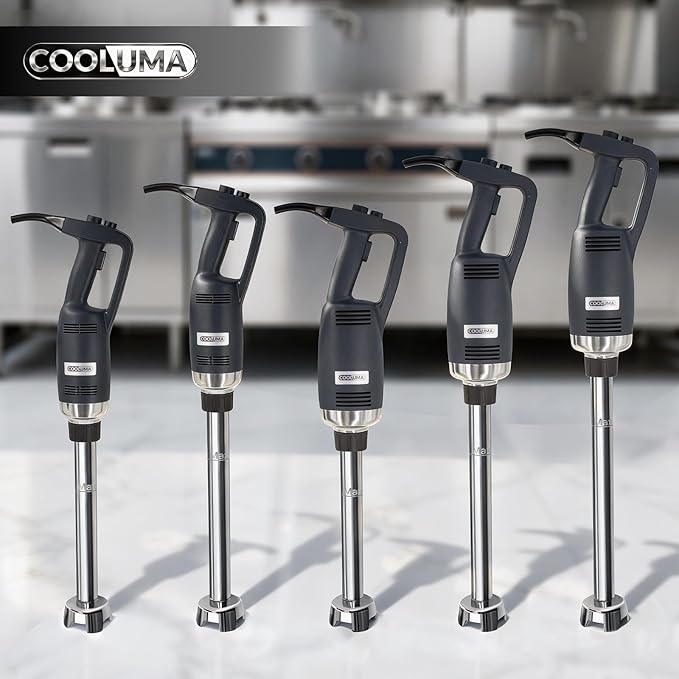 Commercial Immersion Blender, 500W Heavy Huty Hand Blender, With 20 Inch Detachable Shaft, 48 Gallons Capacity, Professional Industrial Grade Commercial Hand Mixer.
