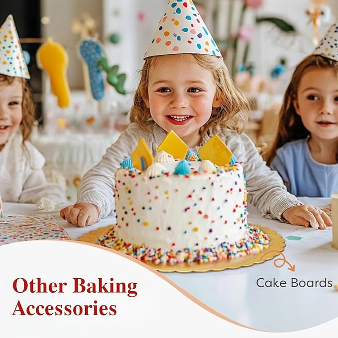 700PCs Cake Decorating Kit with Baking Supplies - Cake Turntable for Decorating with Baking Pans, Leveler, 24 Numbered Piping Tips, 2 Spatulas, Fondant Tools, Video Course, Pattern Chart & More