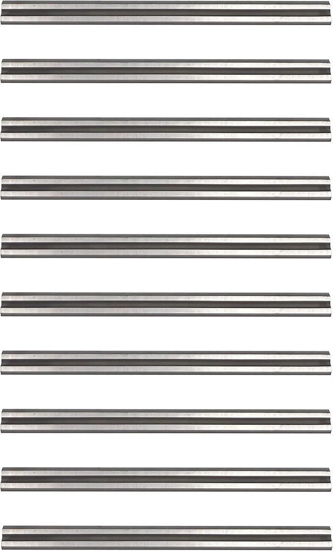 Paint Scraper Carbide Blades Double-Edged Reversible Replacement Blade (3-1/4"(82MM)) By LU&MN