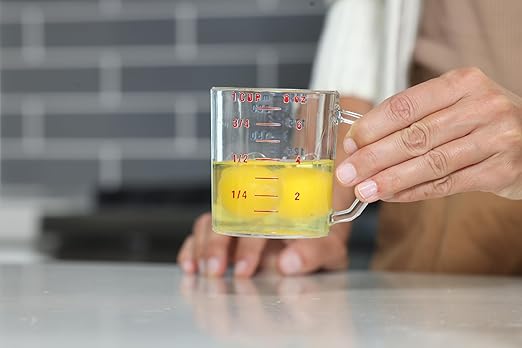 Cambro Measuring Cup - 3 Pack - 1 Cup, 2 Cup, 4 Cup (Clear)