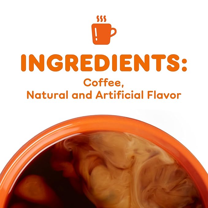 Dunkin' Cold Caramel Flavored Coffee, 10 Keurig K-Cup Pods