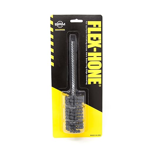 Brush Research BC11260 FLEX-HONE®, 1-1/2" (38mm) Diameter, 60 Grit, Silicon Carbide, for Mild Steel, Stainless Steel, Cast Iron and Softer Ferrous Materials