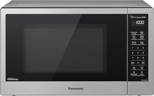 Panasonic NN-SN67K Microwave Oven, 1.2 cu.ft, Stainless Steel/Silver