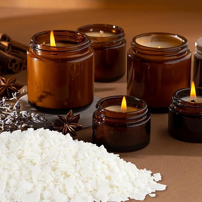 Pure Soy Wax for Making Candle - Pure Nature DIY Soy Wax Flakes -20 Pound Bag…