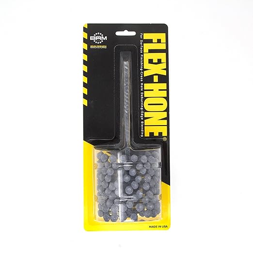 Brush Research BC300400 FLEX-HONE®, 3" (76.2mm) Diameter, 400 Grit, Silicon Carbide, for Mild Steel, Stainless Steel, Cast Iron and Softer Ferrous Materials
