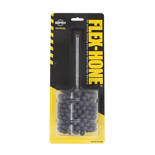 Brush Research BC30024 FLEX-HONE®, 3" (76.2mm) Diameter, 240 Grit, Silicon Carbide, For Mild Steel, Stainless Steel, Cast Iron and Softer Ferrous Materials