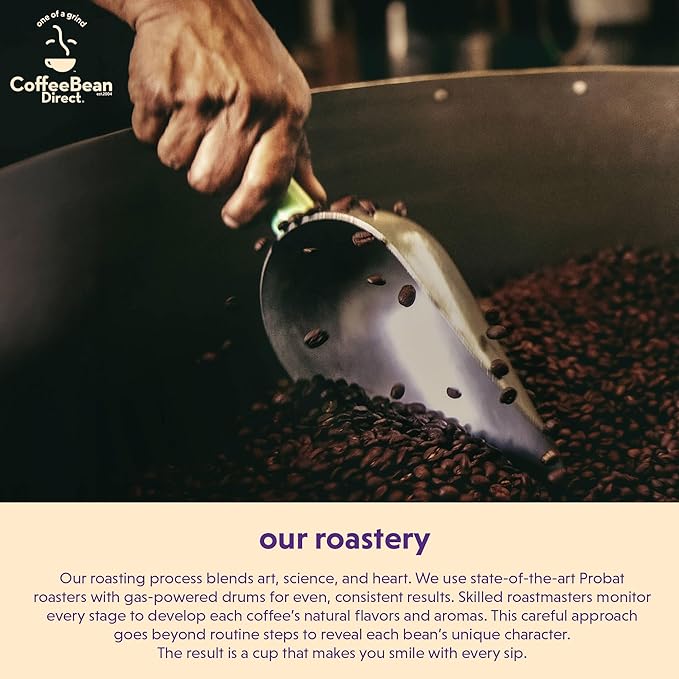 Coffee Bean Direct French Roast Papua New Guinea, Whole Bean Coffee, Arabica Coffee, Dark Roast, 5 Pound Bag (Pack of 1)