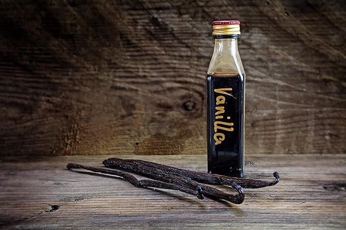 50 Vanilla Beans - Whole Extract Grade B Pods for Baking, Homemade Extract, Brewing, Coffee, Cooking - Tahitian