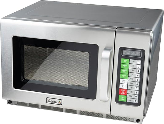 Winco Commercial-Grade Microwave with Touch Controls, 1,800 W, 1.2 Cubic Feet