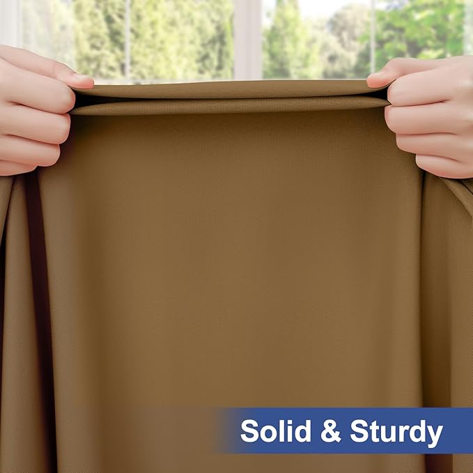 homing Rectangle Table Cloth Cover, Waterproof Polyester Elastic Fitted Tablecloth, Fits for 8 Foot Folding Tables, Washable Table Protector for Picnic, Camping, Outdoor (Brown, 30" x 96")