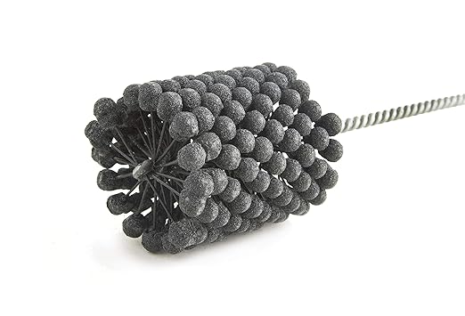 Brush Research BC21212 FLEX-HONE®, 2-1/2" (63.5mm) Diameter, 120 Grit, Silicon Carbide, For Mild Steel, Stainless Steel, Cast Iron and Softer Ferrous Materials