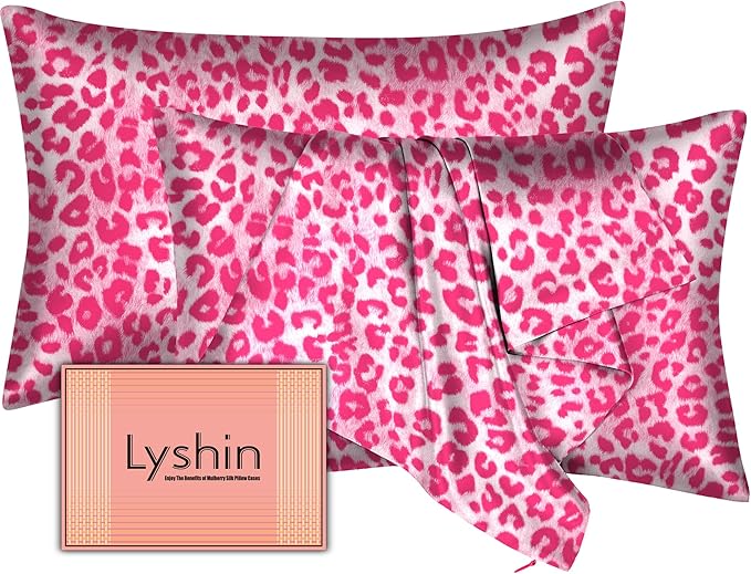 Mulberry Silk Pillow Cases 2 Pack Queen Size 20x30 Inches with Hidden Zipper, Ultra Smooth and Soft Breathable Cooling Silk Satin Pillowcase Set of 2, Better for Hair and Skin, Gifts for Women Men