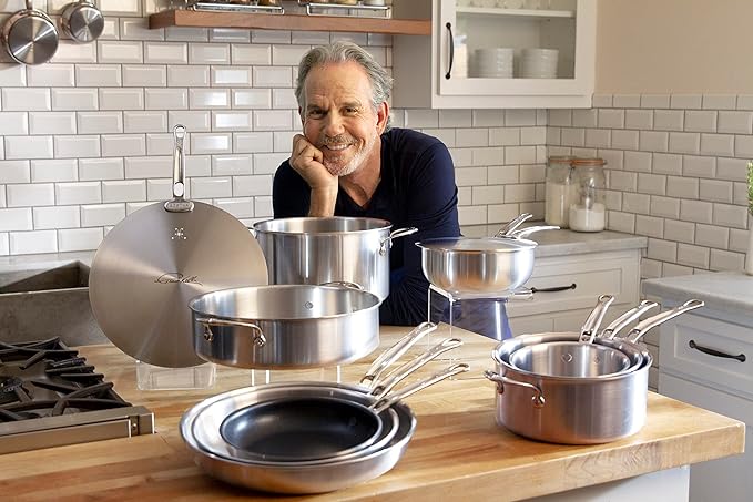 Hestan - CopperBond Collection - 100% Pure Copper Sauté Pan, Induction Cooktop Compatible, 3.5 Quart