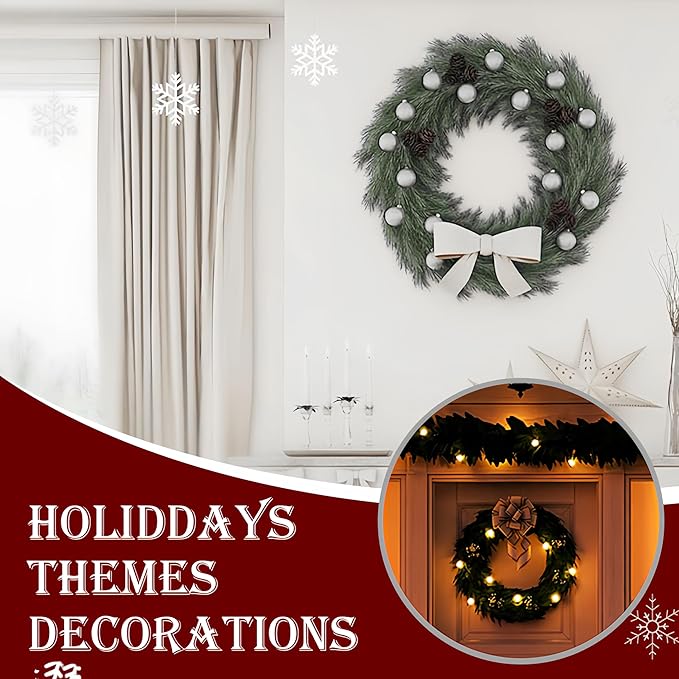 Suction Cup Hooks for Wreaths on Glass, 2026 Upgrade No Drill Towel Hooks Stainless Steel Waterproof Suction Cup Hooks, Wreath Hanger for Front Door for Kitchen, Bedroom (4, Silver)