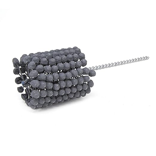 Brush Research BC21824 FLEX-HONE®, 2-1/8" (54mm) Diameter, 240 Grit, Silicon Carbide, For Mild Steel, Stainless Steel, Cast Iron and Softer Ferrous Materials
