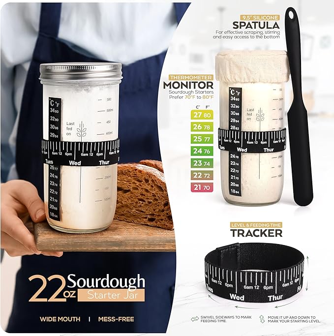 Banneton Bread Proofing Basket, Sourdough Bread Baking Supplies, Sourdough Kit, Bread Making Tools, Sourdough Banneton Basket, Sour Dough Kit, Sour Dough Tools