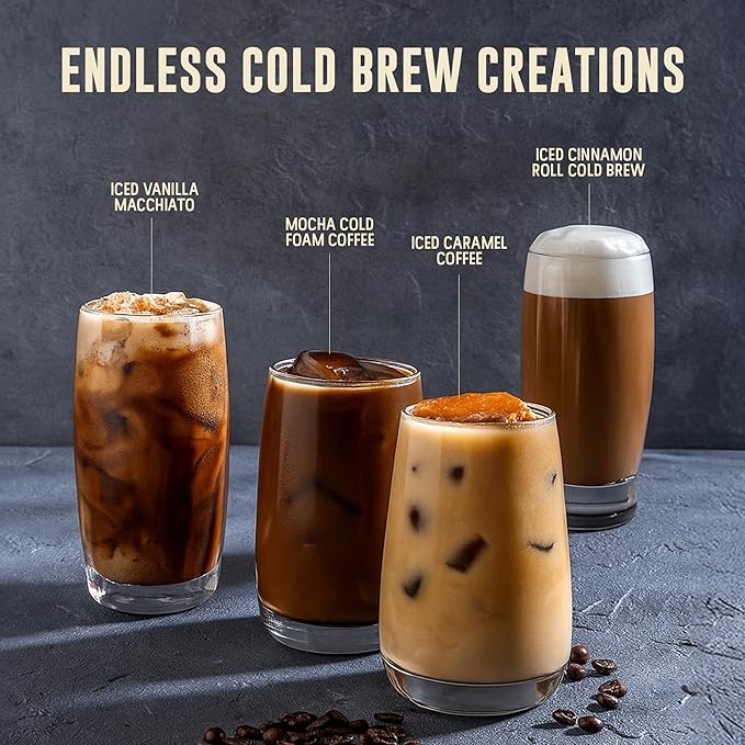 Inspired Coffee Co French Vanilla - 2lb Flavored Cold Brew Coffee Grounds