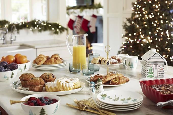 Lenox 882060 Balsam Lane Serving Turkey Platter, Christmas Hosting