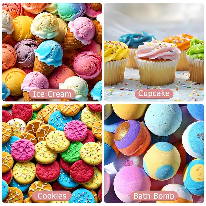 Food Coloring Liquid - 5 Food Grade Vibrant Colors Food Coloring Liquid Set, Food Dye Color for Baking, Icing, Cookie, Cake Decorating, Easter Egg, DIY Making Supplies Kit (0.25 Fl Oz (Pack of 5))